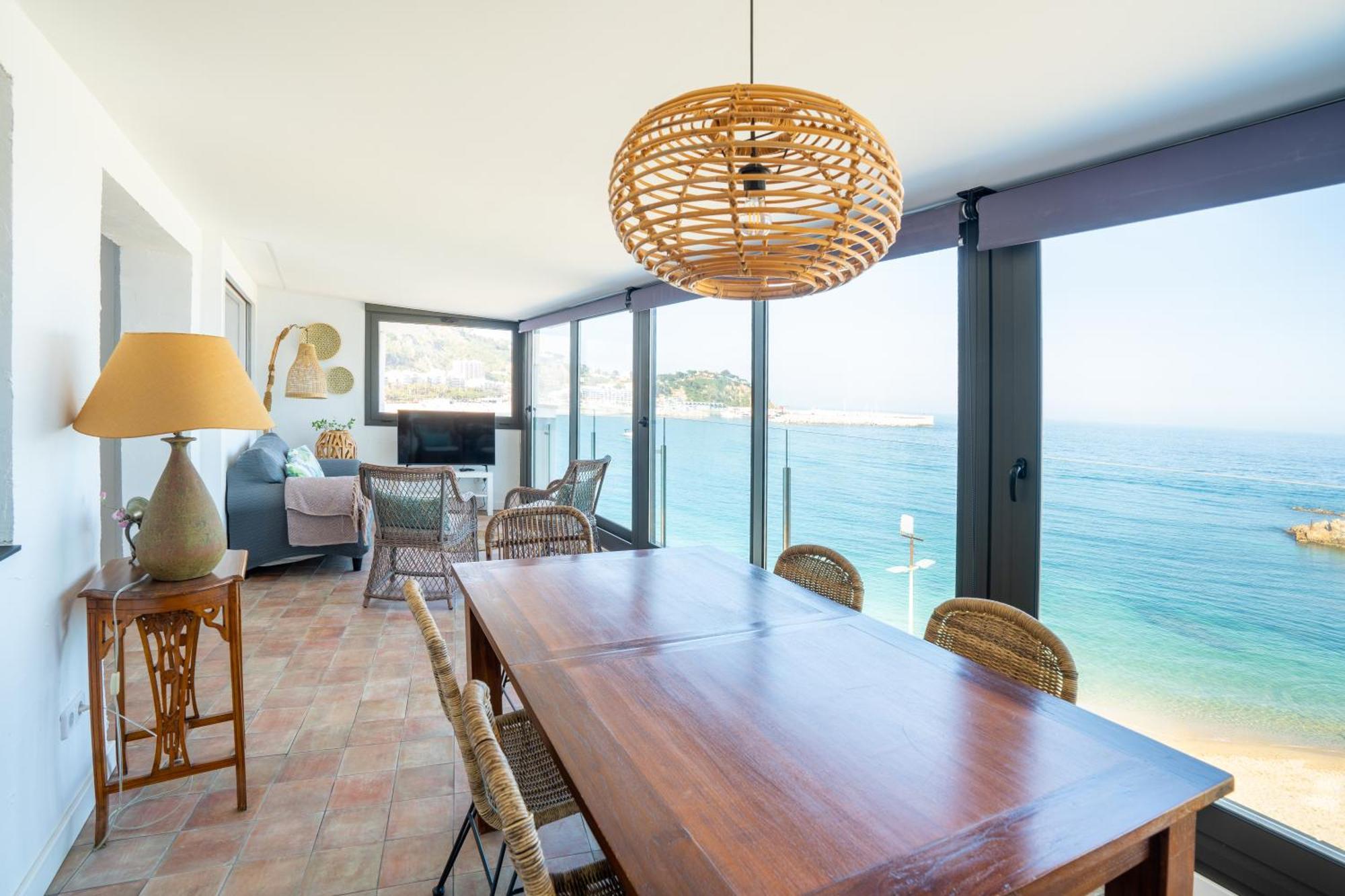 Hostal Sa Malica Blanes Exteriör bild